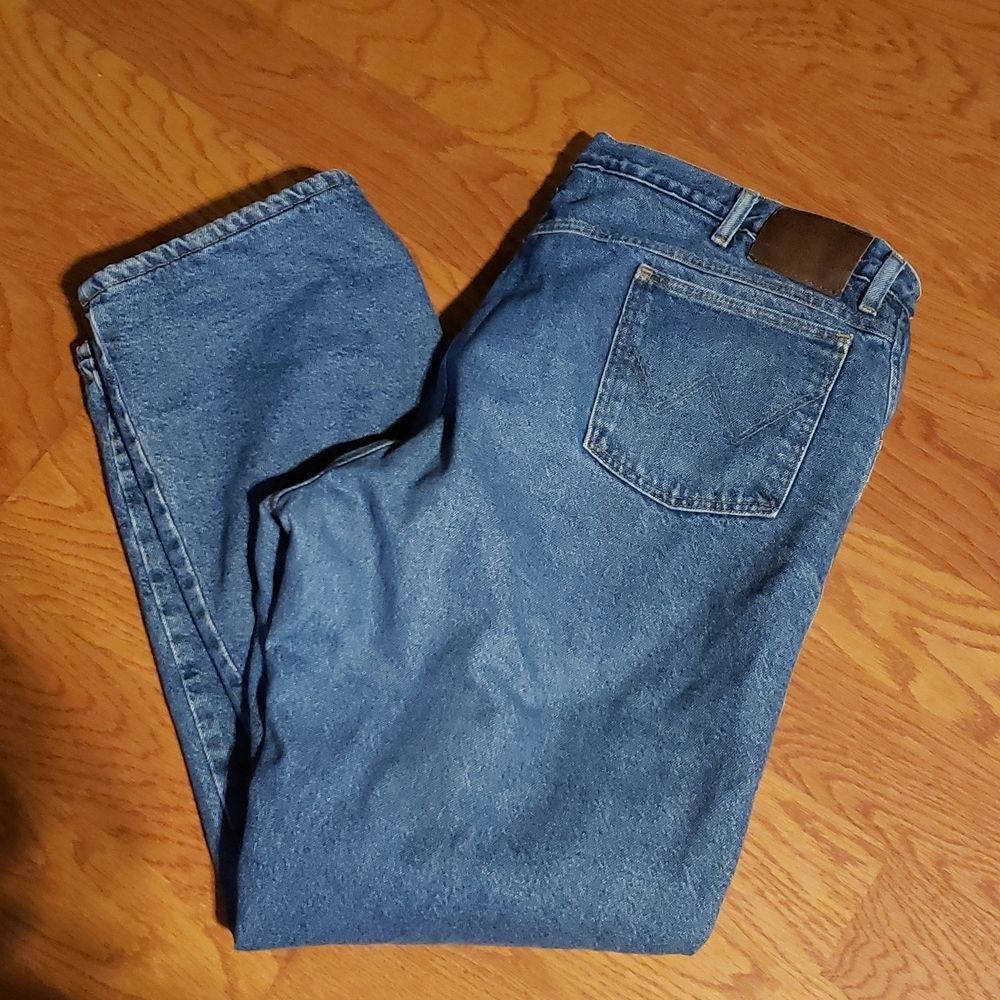 Wrangler Rugged Wear Lined Jeans Sz 42 x 30 - Picture 1 of 5